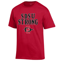 SDSU Strong Tee - Red