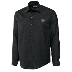 SD Spear Long Sleeve Dress Shirt - Black