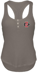 Women's SD Spear Thermal Tank Top - Gray
