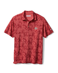 Tommy Bahama SD Spear Palmetto Palms Polo - Red