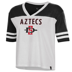 Under Amour Women's Mesh Aztecs Tee - White