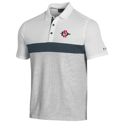 Under Armour SD Spear Mesh Bottom Polo - White