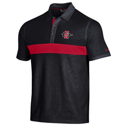 Under Armour SD Spear Mesh Bottom Polo - Black