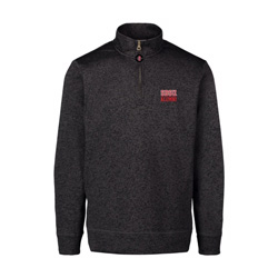 SDSU Alumni 1/4 Zip Jacket - Black