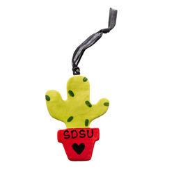SDSU Cactus Ornament
