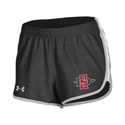 Girl's Under Armour SD Spear Shorts - Black