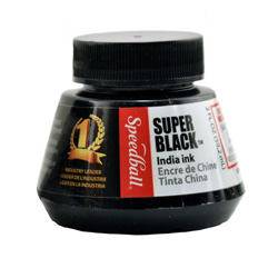 Superblack India Ink - 2oz