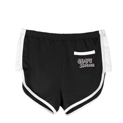 Women's SDSU Aztecs Retro Terry Short - Black