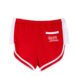 Women's SDSU Aztecs Retro Terry Short - Red