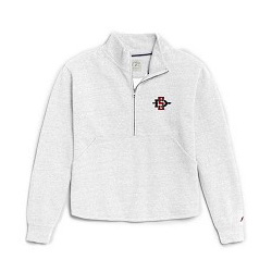 Women's SD Spear 1/2 Pullover Jacket - White