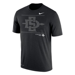 Nike Dri-Fit Cotton Team Issue Tee Dotted SDI - Black