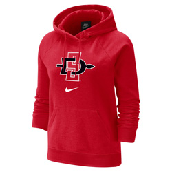 Women's Nike Varsity Fleece Hood SDI - Red