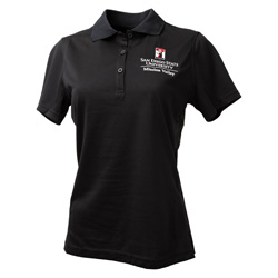 Women's SDSU Mission Valley Polo - Black