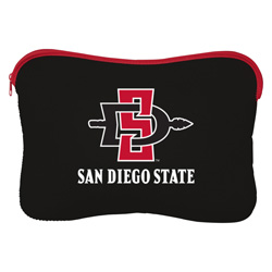 13" Sleeve Lower Corner SD Interlock Over SDSU - Black