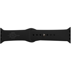 OTM Apple Watch Wrist Band Black 42/44MM Engraved SD Interlock