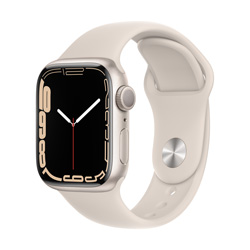 shopaztecs - Apple Watch Series 7 GPS, 41mm Starlight Aluminum