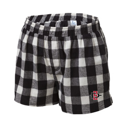 Flannel Short SDI - Black White