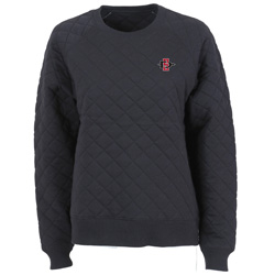 Quilted Crew SD Interlock - Black