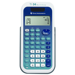 TI 34II Multiview Solar Scientfic Calculator