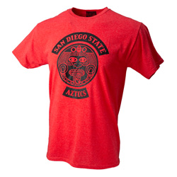 San Diego State Aztecs Calendar Triblend Tee - Red