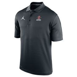 Nike Jordan Polo With Jumpman Interlocking SD Spear Aztecs - Black