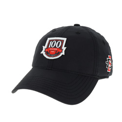 100th Season Adjustable Cap - Black