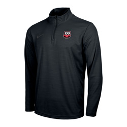 Nike 100th Football Season 1/4 Zip Jacket - Black