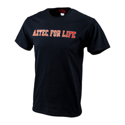 Aztec For Life Tee - Black