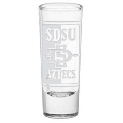 SDSU SDI Aztecs Frosted Shot Glass