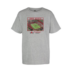 Classic Youth Tee Snapdragon Stadium - Heather Gray