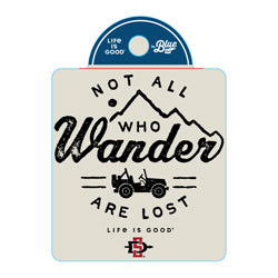 Not All Who Wander Are Lost Decal