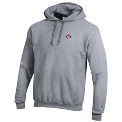 Tiny SDI Embroidered Hoodie - Gray