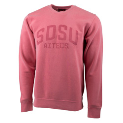 SDSU Aztecs Pigment Crew - Pink