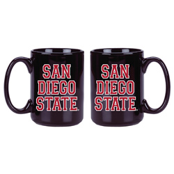 Grande Mug San Over Diego Over State - Black