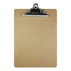 Bazic Clipboard Hardboard Spring Clip