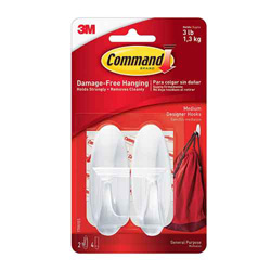 Command Designer Hooks- 2Pk