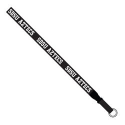 3/8 Lanyard SDSU Aztecs - Black