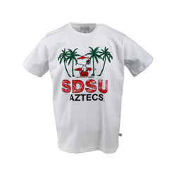 Toddler Snoopy SDSU Palm Trees - White