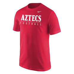 Nike Cotton Aztecs Football - Red