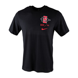 Nike Sideline 2022 Dri-Fit Cotton Team Issue SS Tee - Black