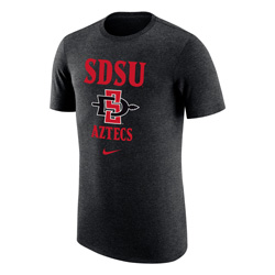 Nike Triblend SDSU SD Interlock Aztecs - Black