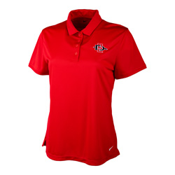 Nike Women's Golf Polo SD Interlock - Red