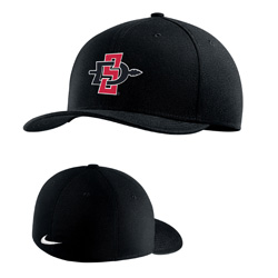 Nike Swoosh Flex Fit Hat W/ SD Spear - Black