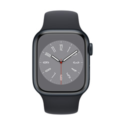 Shop Aztecs - Apple Watch Series 8 GPS 41mm Midnight Aluminum Case 
