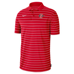 Nike Sideline 2022 Victory Stripe SS Polo - Red