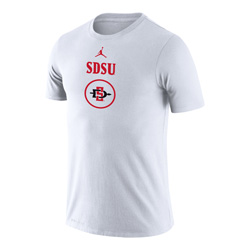 Nike Jordan Dri-Fit SDSU SD Interlock In Ball - White