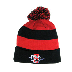 Striped Rugby Beanie SDI