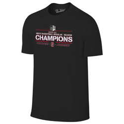 2023 Men's Basketball Mountain West Regular Season Champions Tee - Black