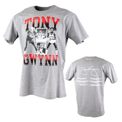 Tony Gwynn Signature Tee - Gray