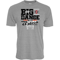 2023 SDSU March Madness The Big Dance Tee - Gray